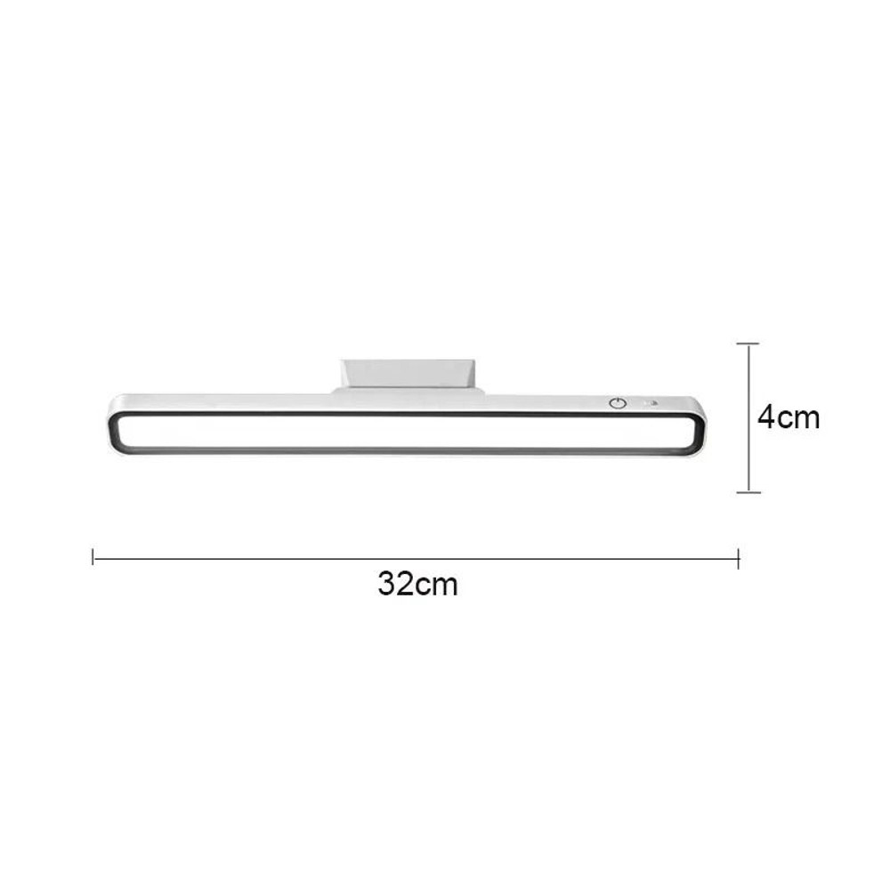 Desk Lamp LED USB Rechargeable Stepless Dimming Table Lamp 9