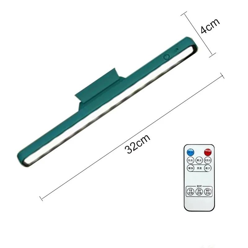 Desk Lamp LED USB Rechargeable Stepless Dimming Table Lamp 7