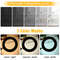 72 LED 8X 10X Illuminated USB Magnifier With 3 Color LED Light 4