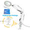 72 LED 8X 10X Illuminated USB Magnifier With 3 Color LED Light 8