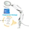 72 LED 8X 10X Illuminated USB Magnifier With 3 Color LED Light 8