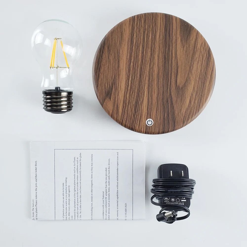 Magnetic Levitation Lamp Creativity Night Light Floating LED Bulb Table Lamp 2