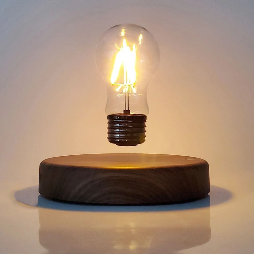 Magnetic Levitation Lamp Creativity Night Light Floating LED Bulb Table Lamp 6