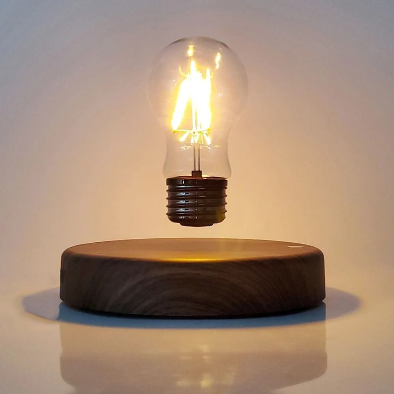 Magnetic Levitation Lamp Creativity Night Light Floating LED Bulb Table Lamp 6