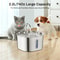 Stainless Steel Pet Water Fountain 22L Quiet Drinking Dispenser For Cats And Dogs 1