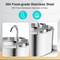 Stainless Steel Pet Water Fountain 22L Quiet Drinking Dispenser For Cats And Dogs 2