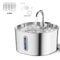 Stainless Steel Pet Water Fountain 22L Quiet Drinking Dispenser For Cats And Dogs 8