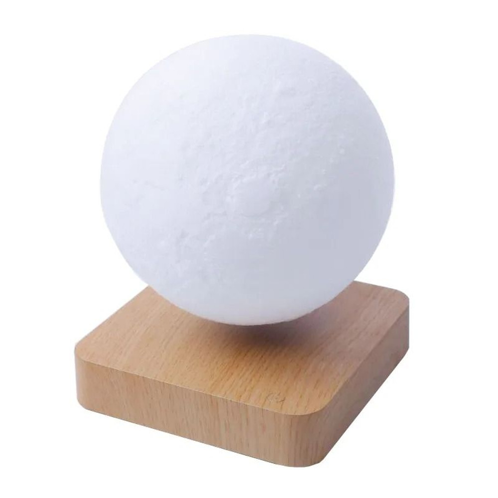 Magnetic Levitation Moon Lamp 3D Printed Floating LED Night Light 7