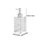 Luxurious ABS Soap Dispenser Refillable Press Liquid Dispenser For Kitchen And Bathroom 10