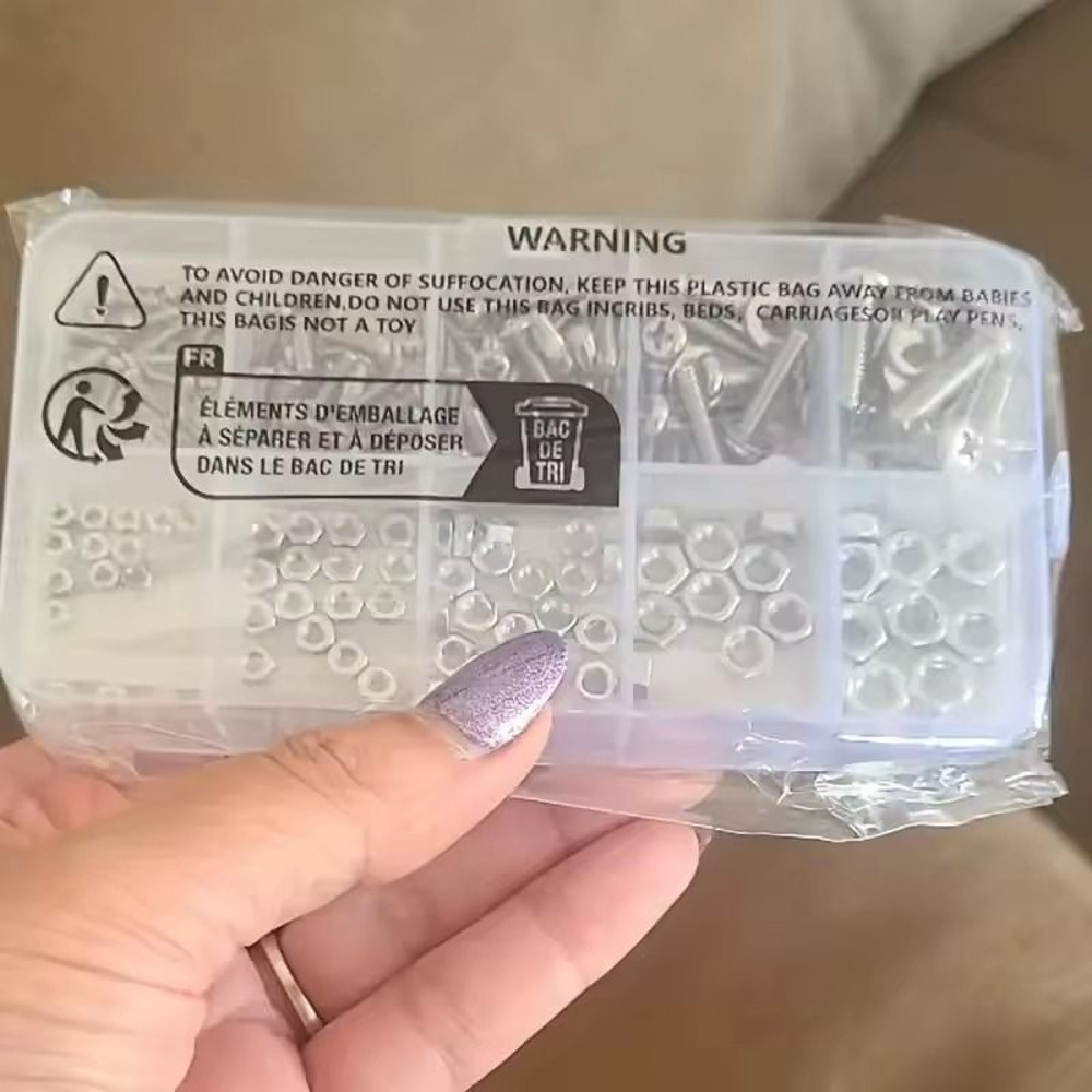 Premium Stainless Steel Screw And Nut Assortment Kit 320pcs Corrosion Resistant M2 To M5 Sizes For  5