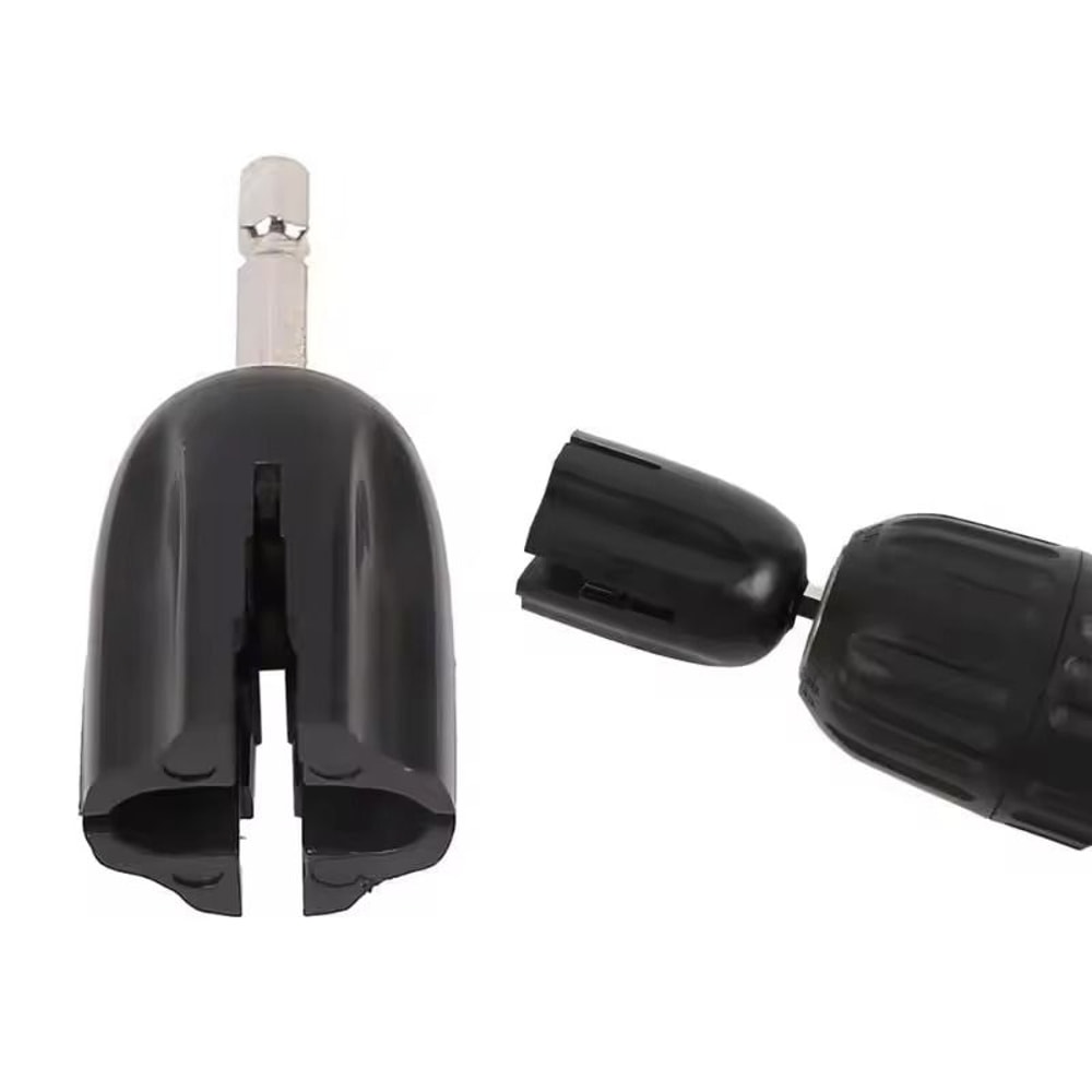 Guitar String Winder Head Electric Drill Tuning Peg Puller Tool ABS Metal 5