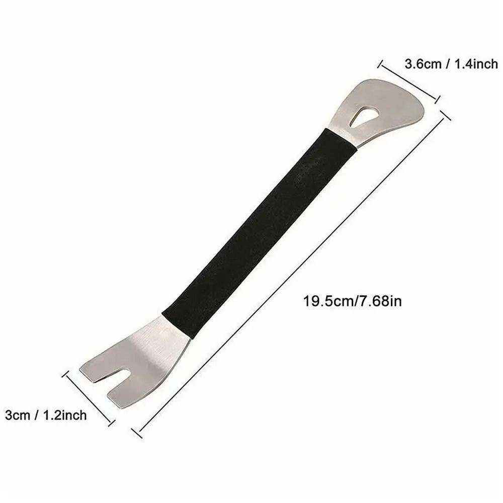 Stainless Steel Skid Plate Car Audio Modification Tool Door Center Console Rearview Mirror Removal  6