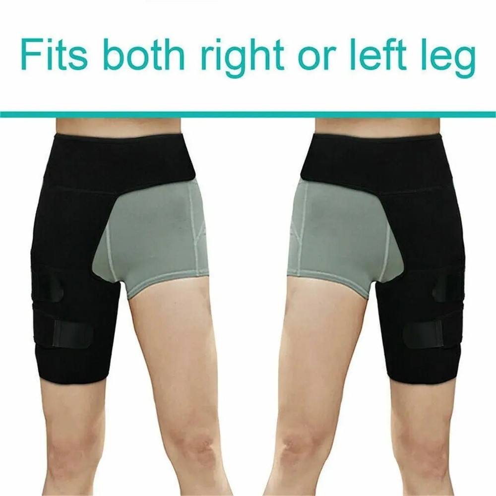 Hip Brace Thigh Compression Sleeve Hamstring And Groin Compression Support Wrap For Hip Pain Relief 5