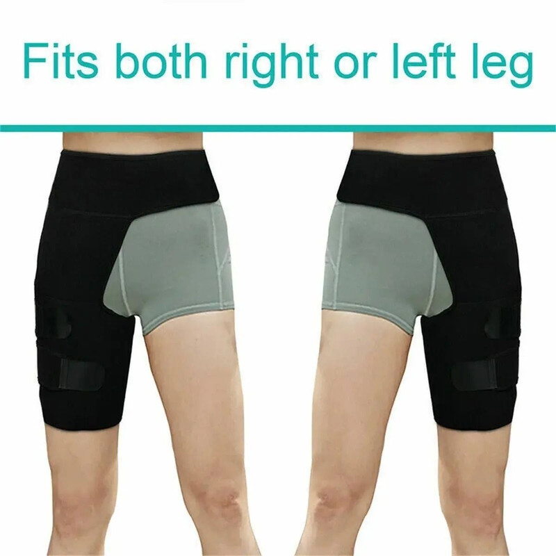 Hip Brace Thigh Compression Sleeve Hamstring And Groin Compression Support Wrap For Hip Pain Relief 5