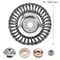Steel Wire Wheel Brush Disc Weed Brush Head Garden Lawn Mower Universal Grass Trimmer Head Cutter T 4