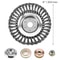 Steel Wire Wheel Brush Disc Weed Brush Head Garden Lawn Mower Universal Grass Trimmer Head Cutter T 10