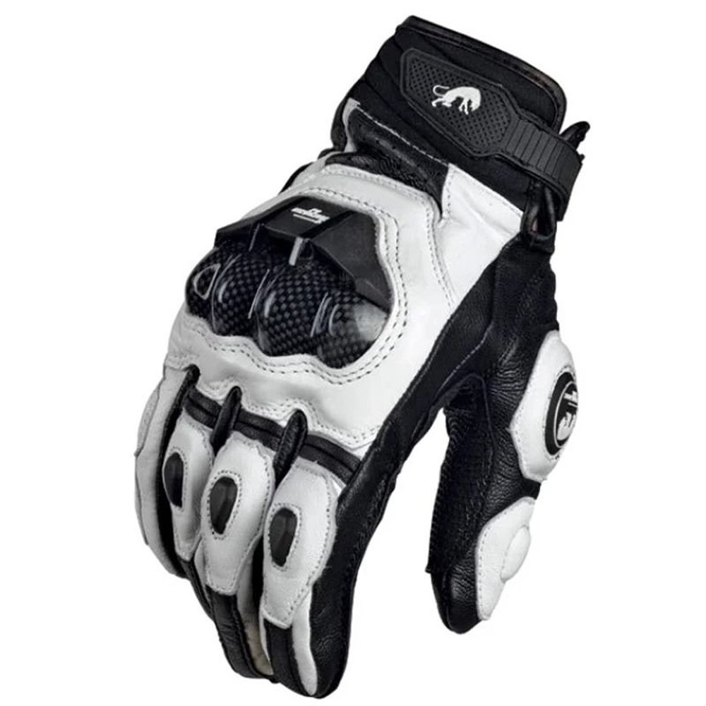Motorcycle Gloves Black Racing Genuine Leather Road Riding Gloves For Men Summer And Winter 7