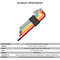 7 Piece Bike Hex Tool MTB Road Bike Repair Tool Kit Bicycle Colorful Hexagon Spanner Flat Ball Open 1