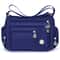 Nylon Fabric Shoulder Crossbody Travel Bag With Multi Compartments 9
