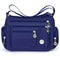 Nylon Fabric Shoulder Crossbody Travel Bag With Multi Compartments 9