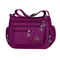 Nylon Fabric Shoulder Crossbody Travel Bag With Multi Compartments 12