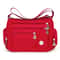 Nylon Fabric Shoulder Crossbody Travel Bag With Multi Compartments 13