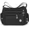 Nylon Fabric Shoulder Crossbody Travel Bag With Multi Compartments 2