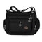 Nylon Fabric Shoulder Crossbody Travel Bag With Multi Compartments 7