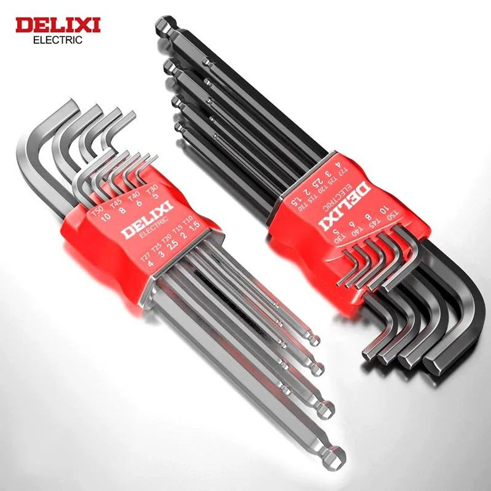 DELIXI Electric Allen Key Set Universal Hex Wrench Metric For Motorcycles And Bicycles 0