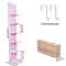 Over The Door Hanging Organizer 4 Layer Or 6 Layer Storage Bag For Cosmetics Bathroom Closet 9