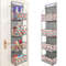 Over The Door Hanging Organizer 4 Layer Or 6 Layer Storage Bag For Cosmetics Bathroom Closet 26
