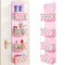 Over The Door Hanging Organizer 4 Layer Or 6 Layer Storage Bag For Cosmetics Bathroom Closet 29