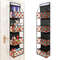 Over The Door Hanging Organizer 4 Layer Or 6 Layer Storage Bag For Cosmetics Bathroom Closet 25