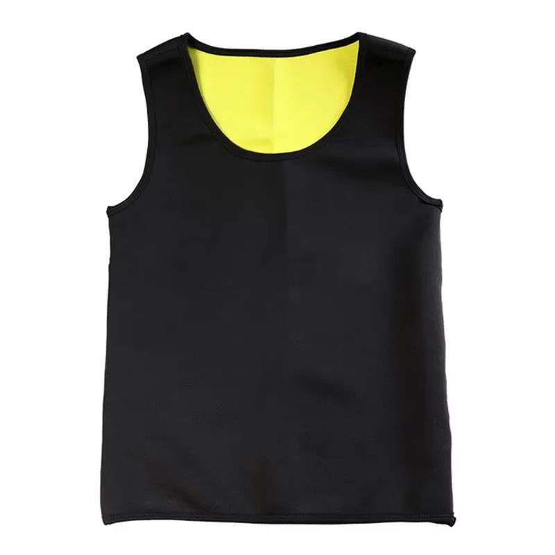 Men Training T Shirts Sauna Effect Sports Vest Exercise Tops Fitness Clothes Slimming Weight Loss S 5