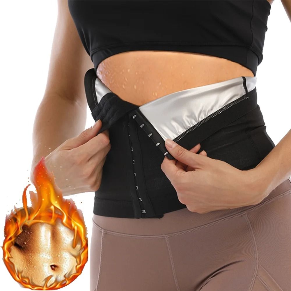 Women Abdomen Reducer Workout Sauna Waist Trimmer Belt Slimming Corset 5