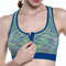 Women Sports Bra Front Zipper Breathable High Impact Yoga Running Vest 8