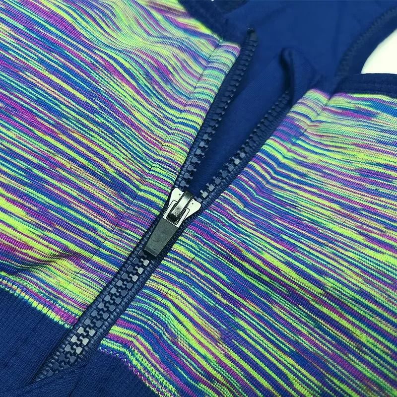 Women Sports Bra Front Zipper Breathable High Impact Yoga Running Vest 4