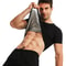 Men Sauna Sweat Short Sleeve Heat Trapping Shirt 2