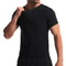 Men Sauna Sweat Short Sleeve Heat Trapping Shirt 3