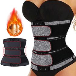 women waist support fitness sauna corset belt for back support and belly trimming