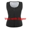 Men Slimming Sauna Vest Waist Trainer Zipper Shaper For Sweat And Fat Burning 6