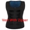 Men Slimming Sauna Vest Waist Trainer Zipper Shaper For Sweat And Fat Burning 7
