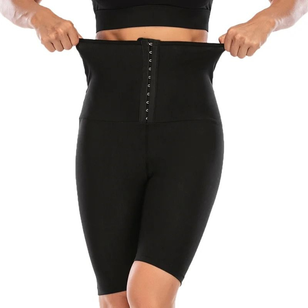 Women Sauna Pants Shaper Hot Sweat Slimming Shorts For Fitness And Workout 1