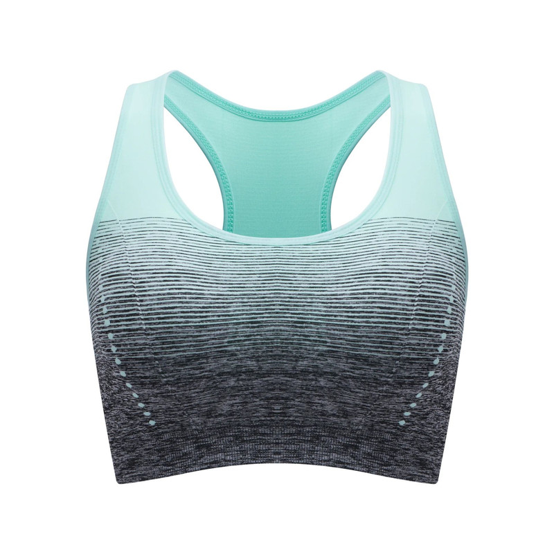 Women Sports Bra Breathable Shock Absorbing Yoga Fitness Vest 5