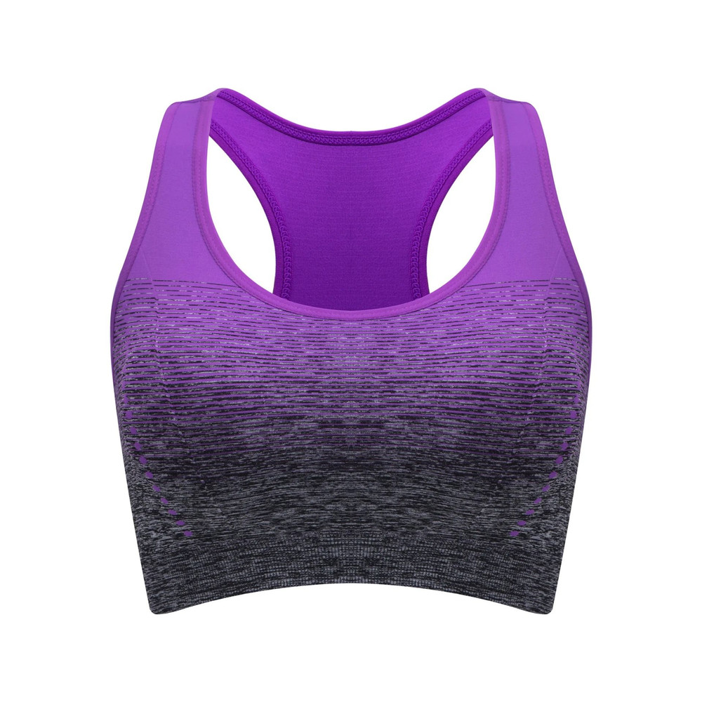 Women Sports Bra Breathable Shock Absorbing Yoga Fitness Vest 7