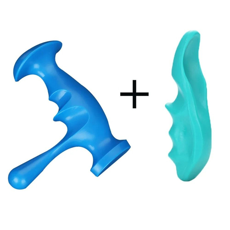 T Shaped Manual Massager Trigger Point Thumb Finger Pressure Muscle Relax Tool 6