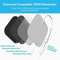 Body Physiotherapy TENS Electrode Pads 10 20 50 PCS Muscle Stimulator Massage Patches 4
