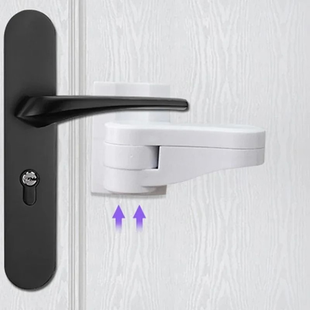 Universal Door Lever Lock For Children Baby Safety Protection 0