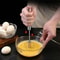 Stainless Steel Hand Pressure Egg Beater Self Turning Whisk 0