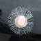 3D Sports Ball Car Window Sticker Broken Glass Decal 7